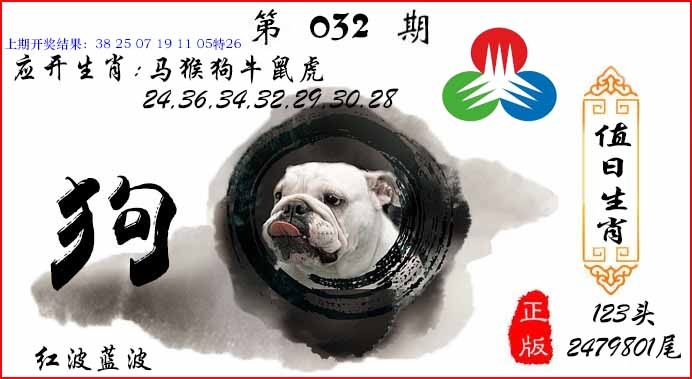 032期值日生肖[图]