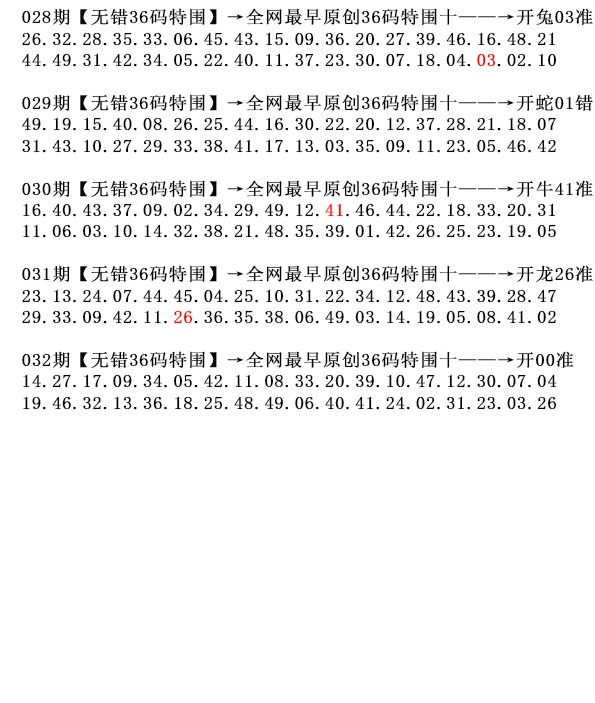 032期36码特围[图]
