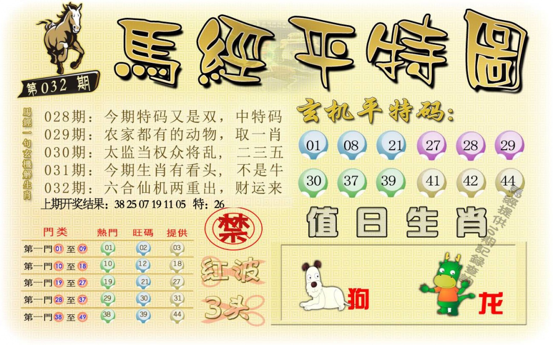 032期马经平特图[图]