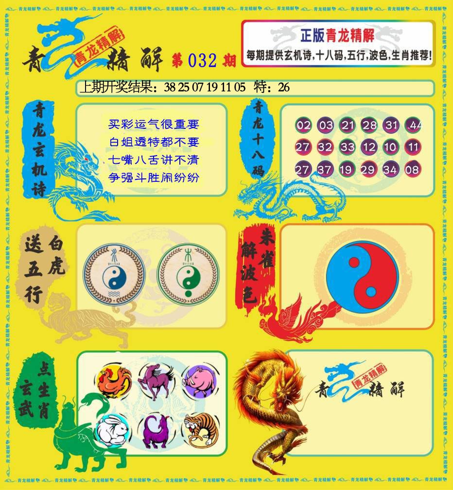 032期青龙精解[图]