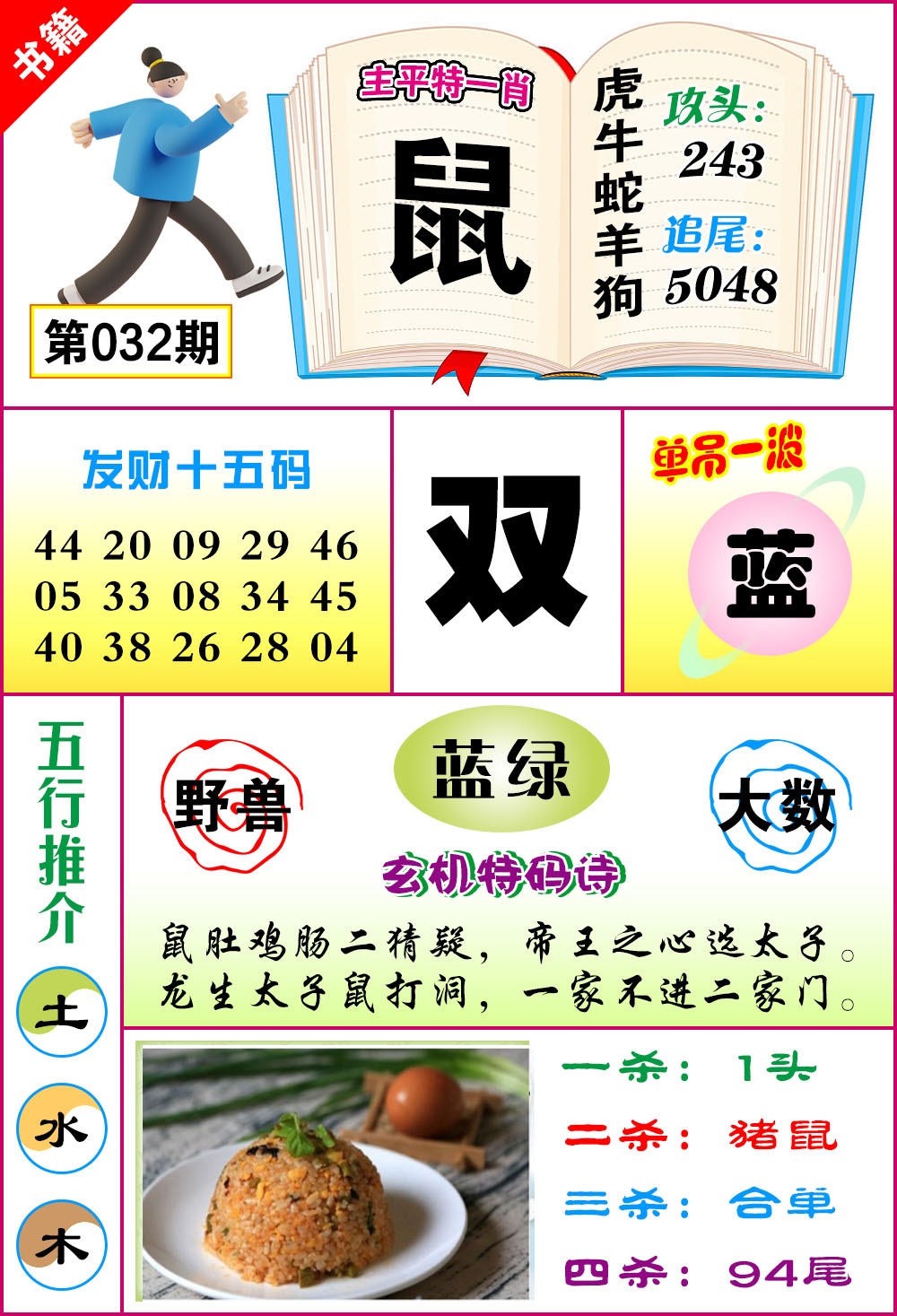 032期澳门钻石十五码[图]