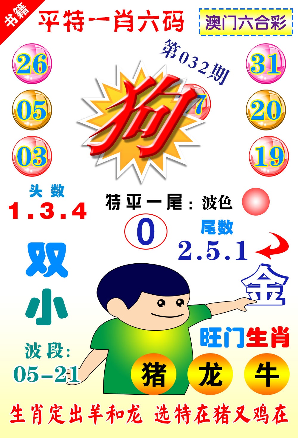 032期澳门一肖六码[图]