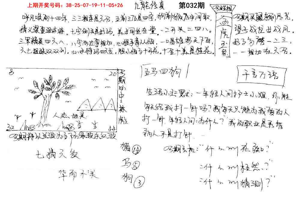 032期手写九龙内幕[图]