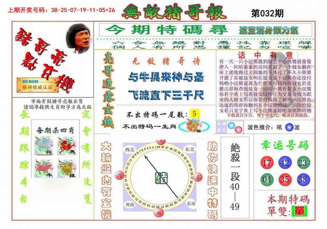 032期无敌猪哥[图]