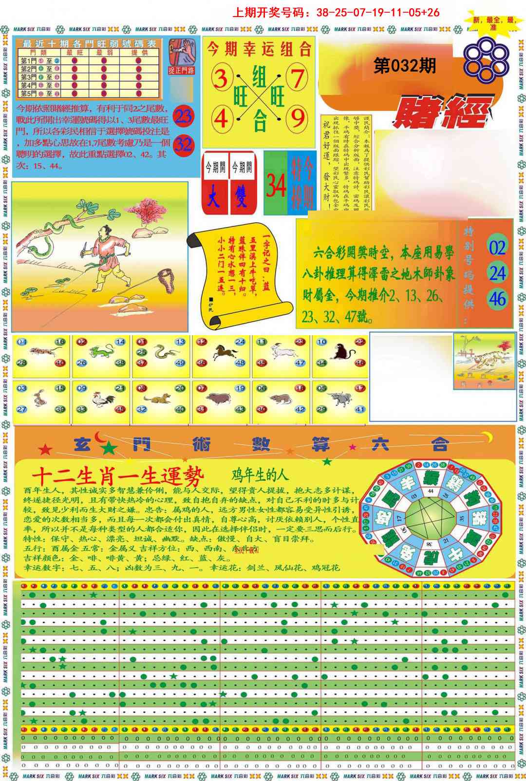 032期九龍赌经A(推荐)[图]