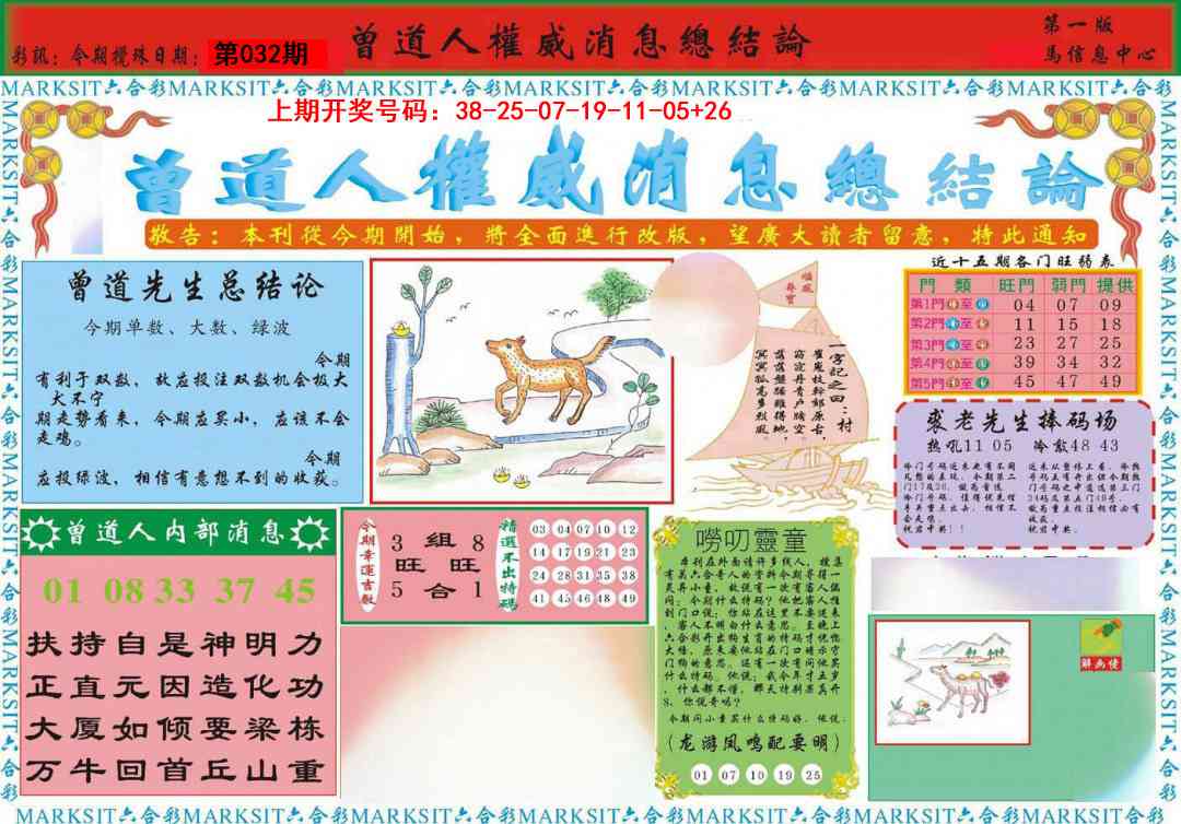 032期曾道人权威消息A[图]