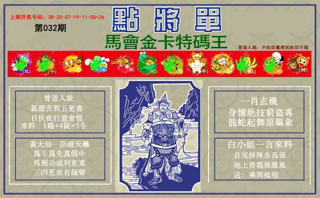 032期点将单[图]