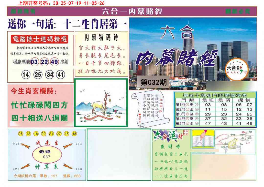 032期内幕赌经[图]
