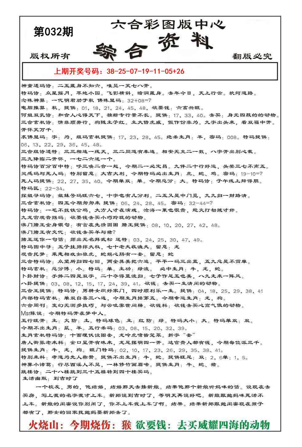 032期内部综合资料[图]