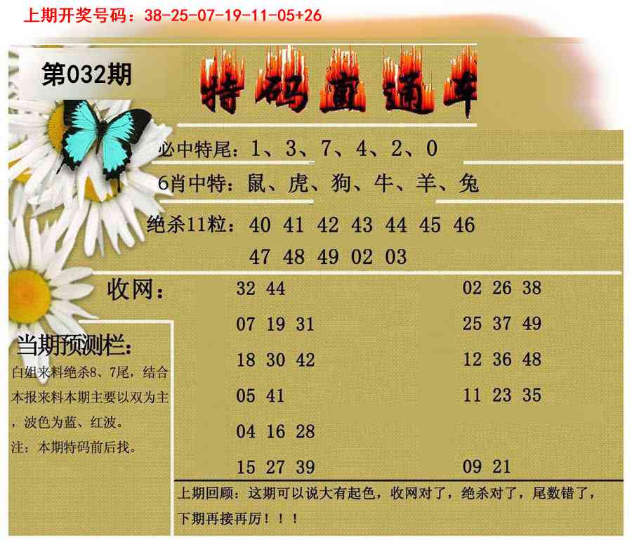 032期特码直通车[图]