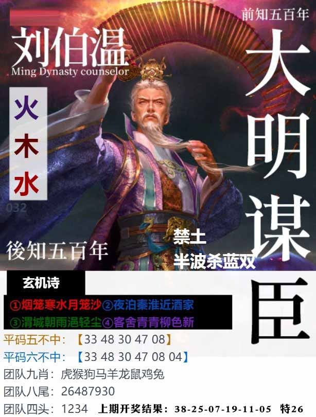 032期大明谋臣[图]